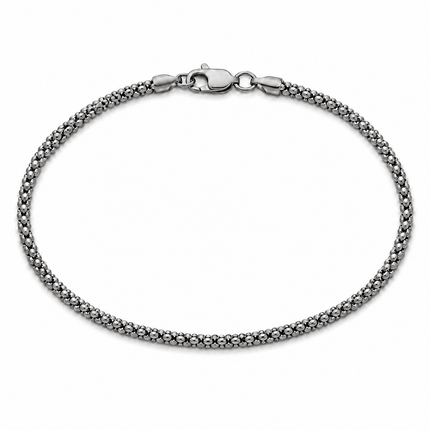 Pulseira Pipoca em Prata 925