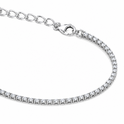 Colar Riviera em Prata 925 com Zircônias