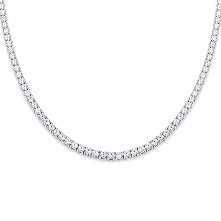 Colar Riviera em Prata 925 com Zircônias