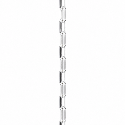 Pulseira Elo Retangular em Prata 925