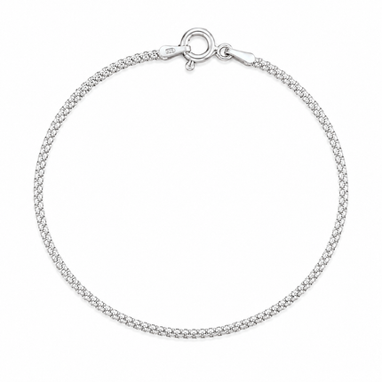 Pulseira Pipoca em Prata 925